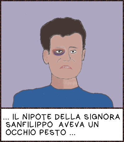 Tancredi come un pugile dilettante Tancredi come un pugile dilettante
