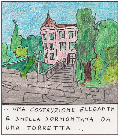La villa della famiglia Leoni La villa della famiglia Leoni