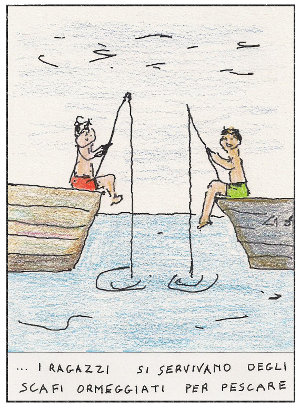 ...i ragazzi pescavano... ...i ragazzi pescavano...