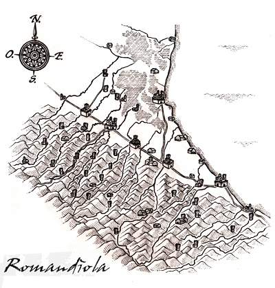 Confini della Romandiola Confini della Romandiola
